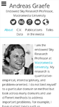 Mobile Screenshot of andreas-graefe.org